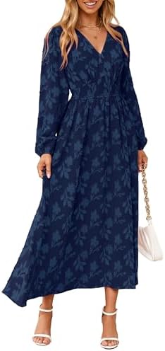 Burnout floral empire waist maxi in Navy Blue